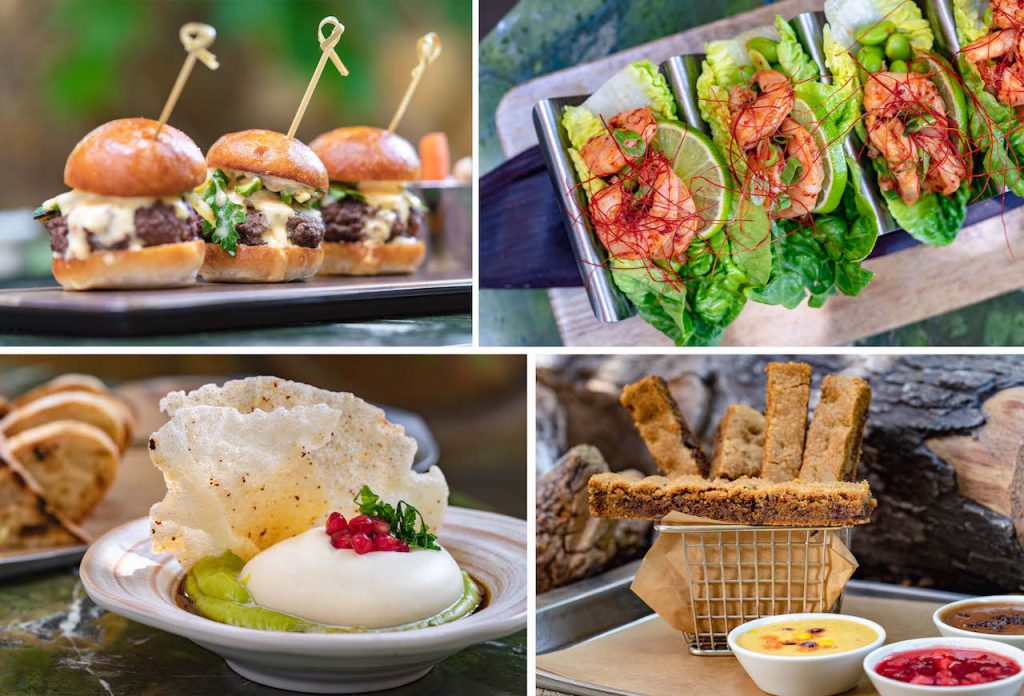 Menu items from GCH Craftsman Bar & Grill at Disney’s Grand Californian Hotel & Spa