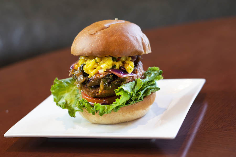 Vegan Burger from D-Luxe Burger at Disney Springs