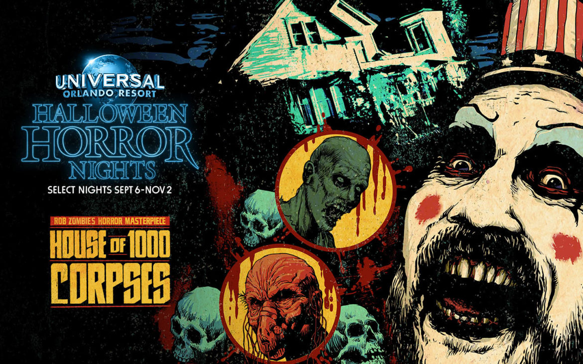 Step Inside Rob Zombie&rsquo;s Horror Masterpiece House of 1000 Corpses at Halloween Horror Nights