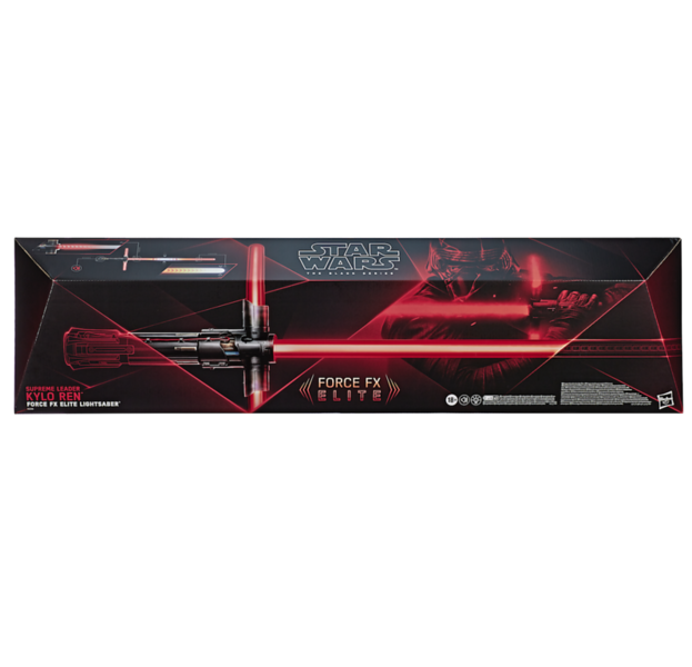 STAR WARS: THE BLACK SERIES SUPREME LEADER KYLO REN FORCE FX ELITE LIGHTSABER - $299.99