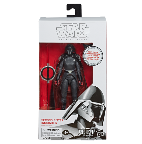 STAR WARS: THE BLACK SERIES First Edition Second Sister Inquisitor - $19.99