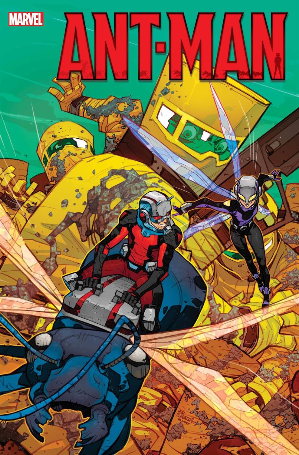 ANT-MAN #1 cover by Eduard Petrovich