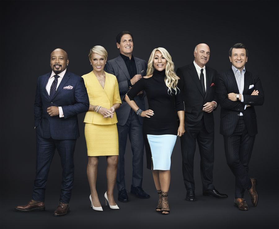 DAYMOND JOHN, BARBARA CORCORAN, MARK CUBAN, LORI GREINER, KEVIN O'LEARY, ROBERT HERJAVEC