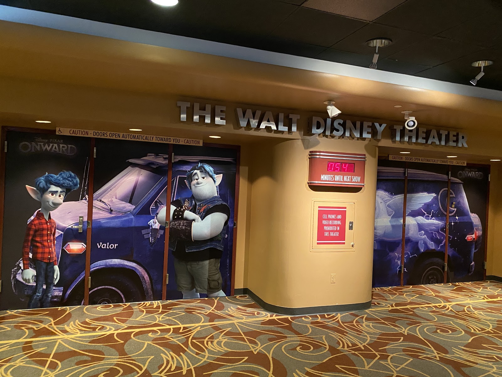 Entrance to the "Onward" Sneak Peek at Disney's Hollywood Studios