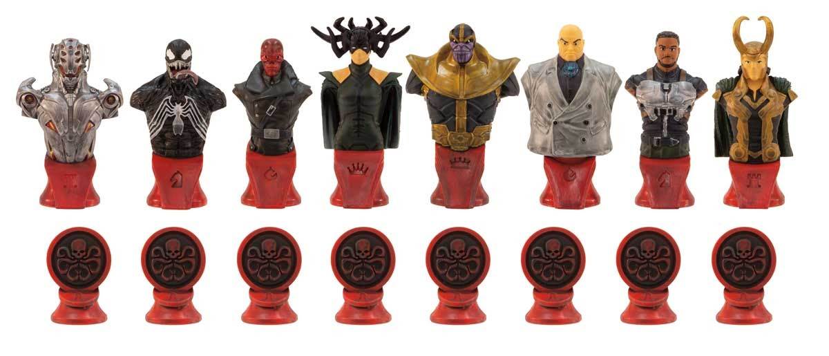 Marvel Chess Hydra pieces