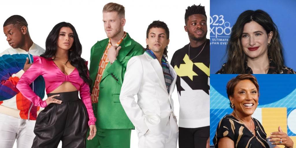Pentatonix; Kathryn Hahn; Robin Roberts