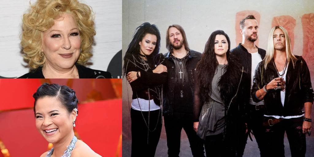 Bette Midler, Kelly Marie Tran, Evanescence