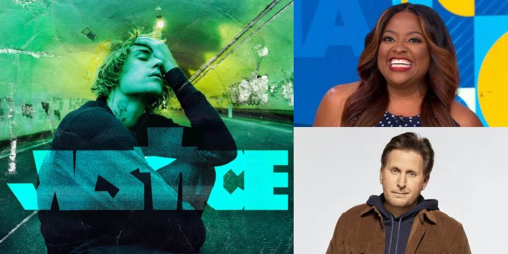 Justin Bieber, Sherri Shepherd, Emilio Estevez