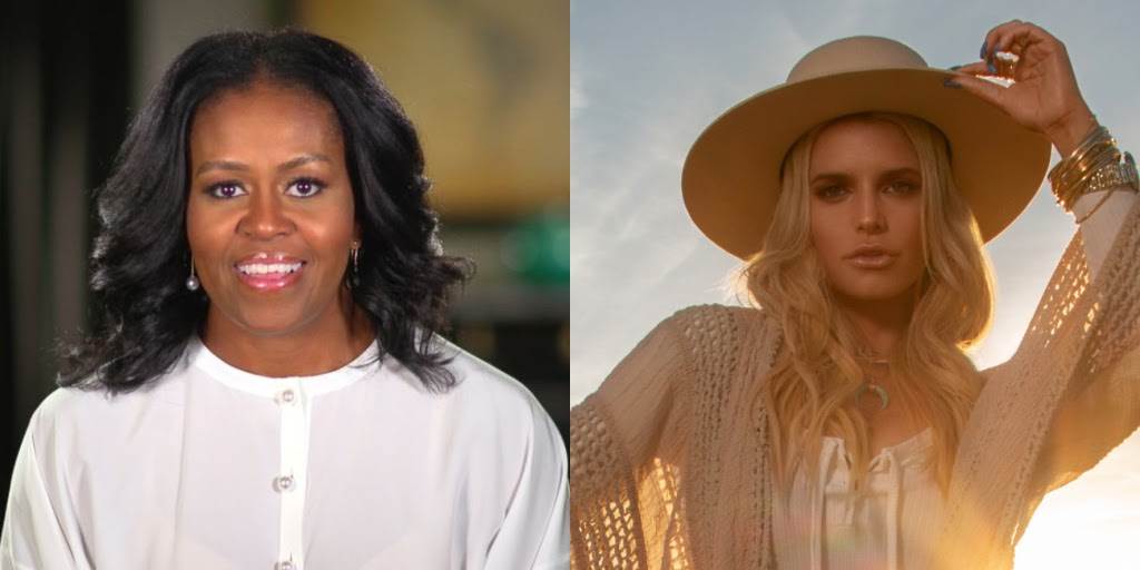 Michelle Obama, Jessica Simpson