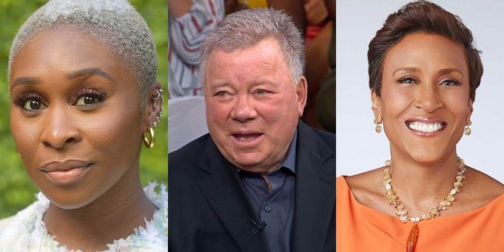 Cynthia Erivo, William Shatner, Robin Roberts