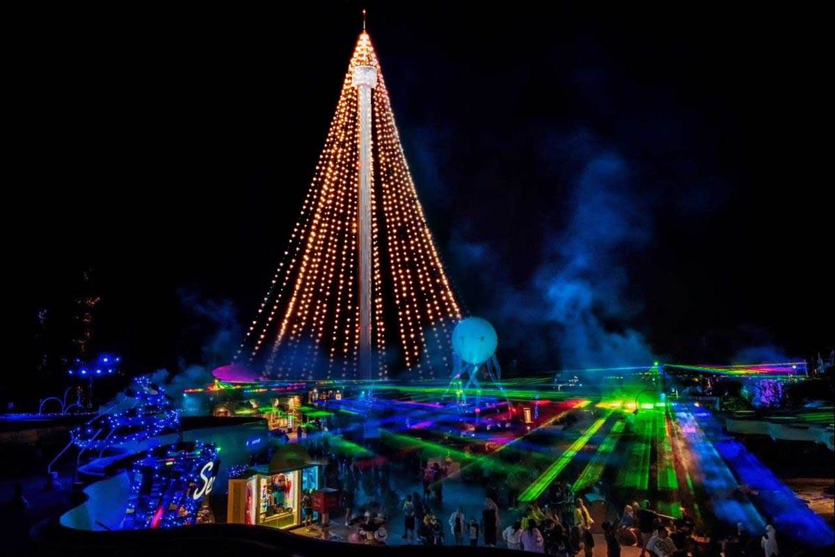 Laser Reef Light Show (SeaWorld)