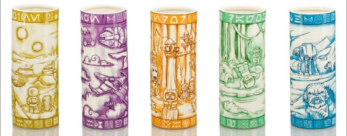 Tatooine, Bespin, Endor, Dagobah, Hoth