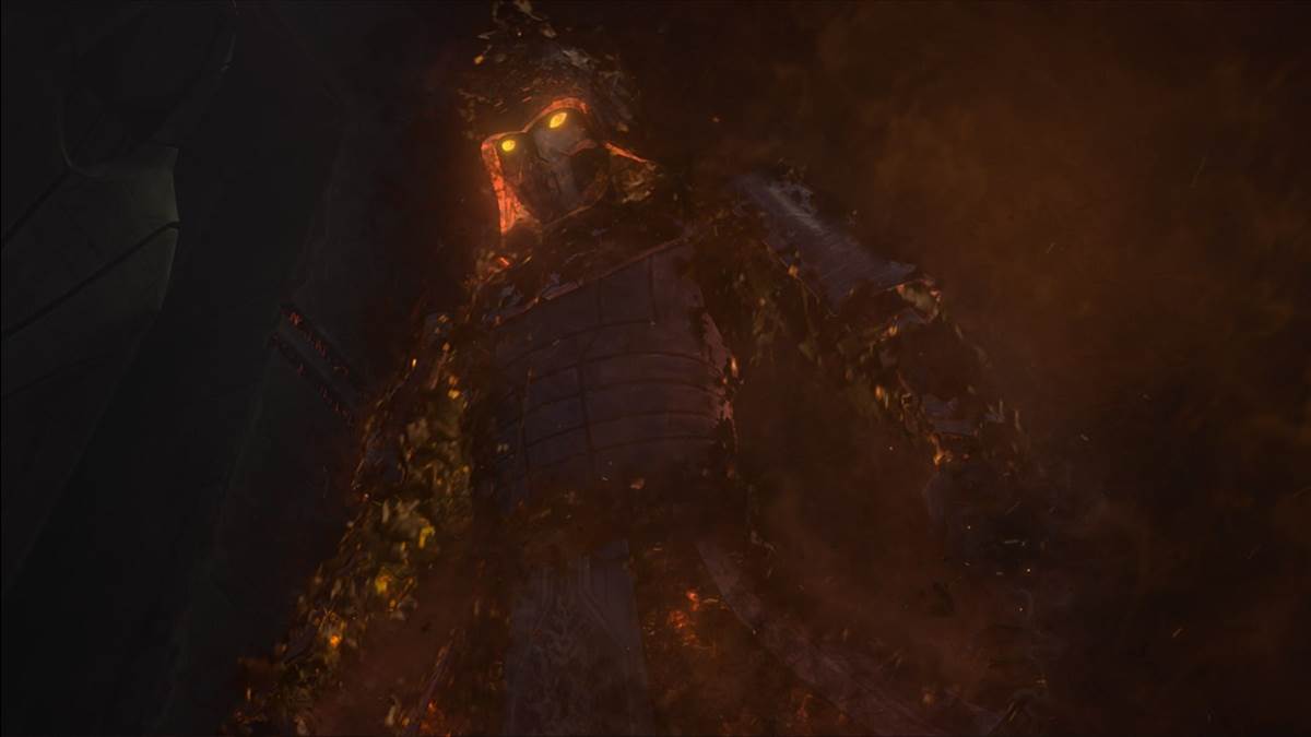 Darth Bane as he appears in the "Star Wars: The Clone Wars" animated series.