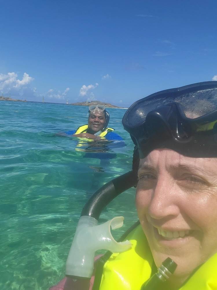 The snorkeling was amazing!