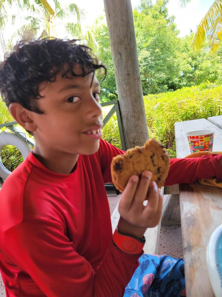 According to Gideon, this Cookies cookie is one of the best he's ever had