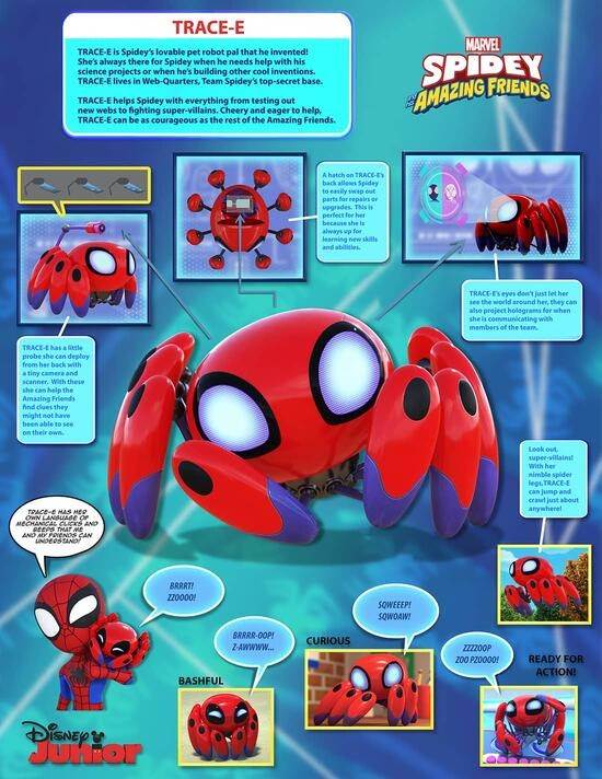 Marvel's Spidey and His Amazing Friends - Trace-e