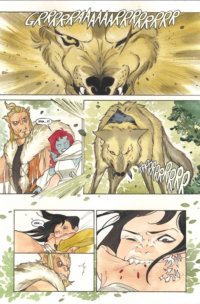 DEMON DAYS: CURSED WEB #1 preview pages by Peach Momoko