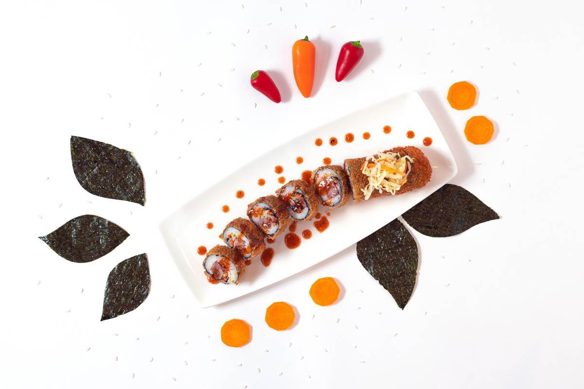 The AP Roll at The Cowfish Sushi Burger Bar