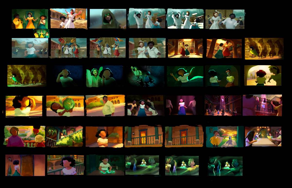 "We Don't Talk About Bruno" Color Script (Disney)