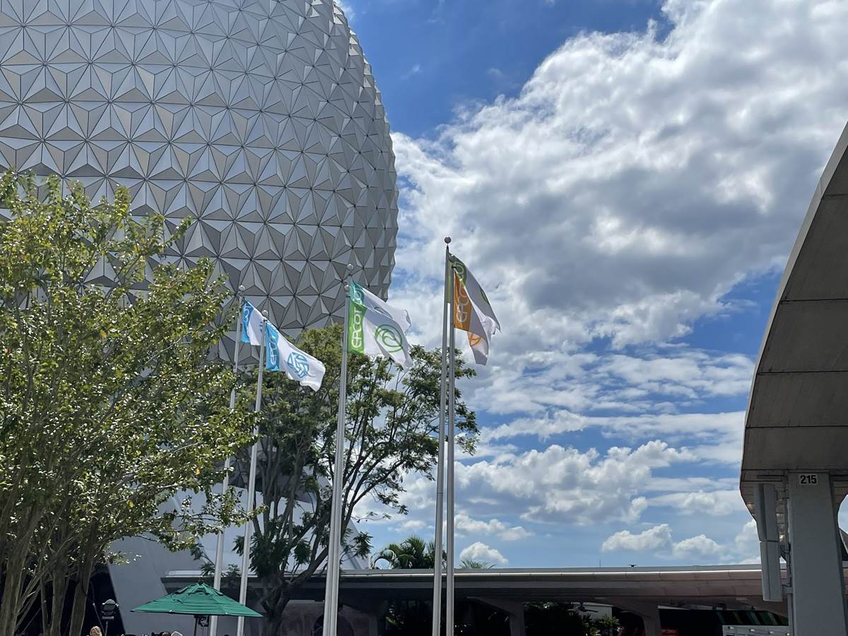 Spaceship Earth, Odyssey, Seas, Journey of Water, Land, World Showcase