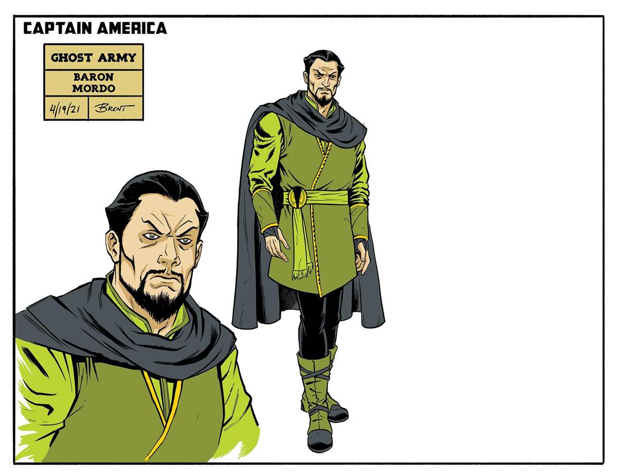 Captain America: The Ghost Army - Baron Mordo