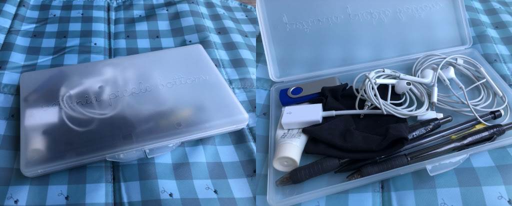 Wipes case is great for holding small loose items