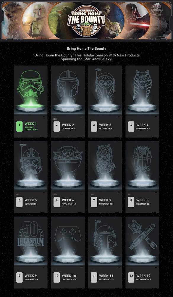 Bring Home The Bounty collection page