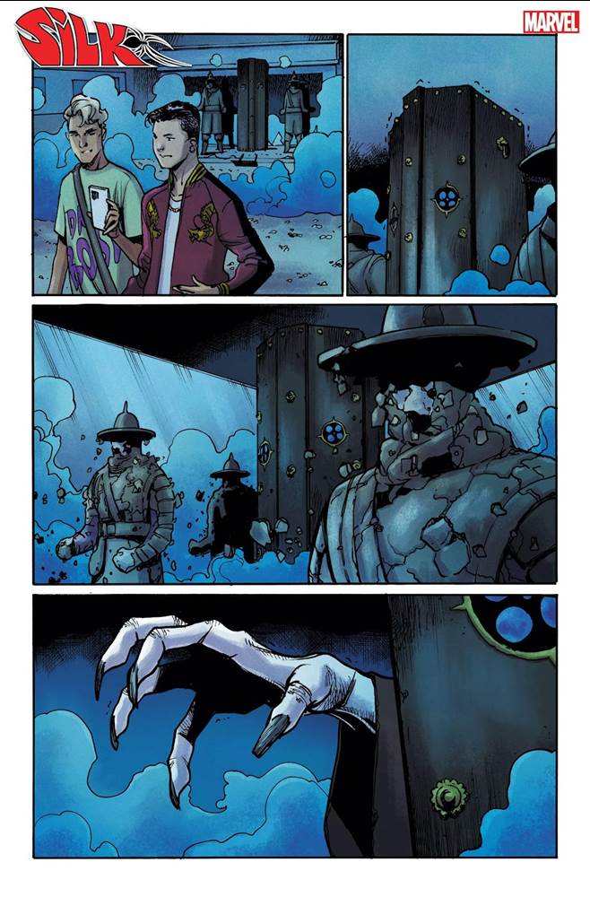 SILK #1 preview art by Takeshi Miyaziwa with colors by Ian Herring