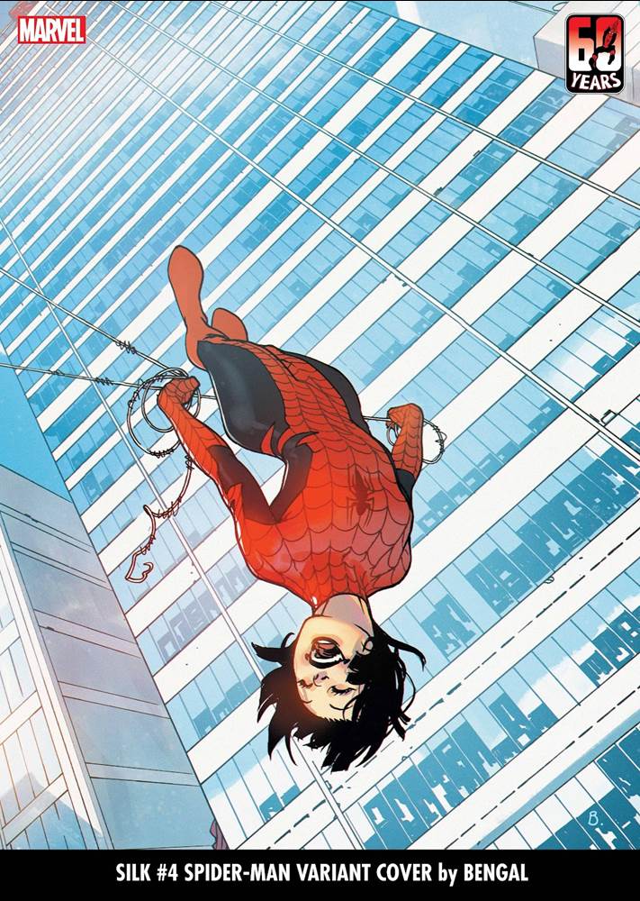 SILK #4 SPIDER-MAN VARIANT COVER by BENGAL