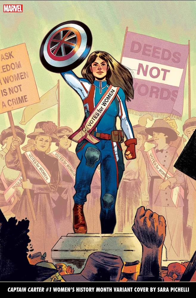 Captain Carter #1 - Women's History Variant