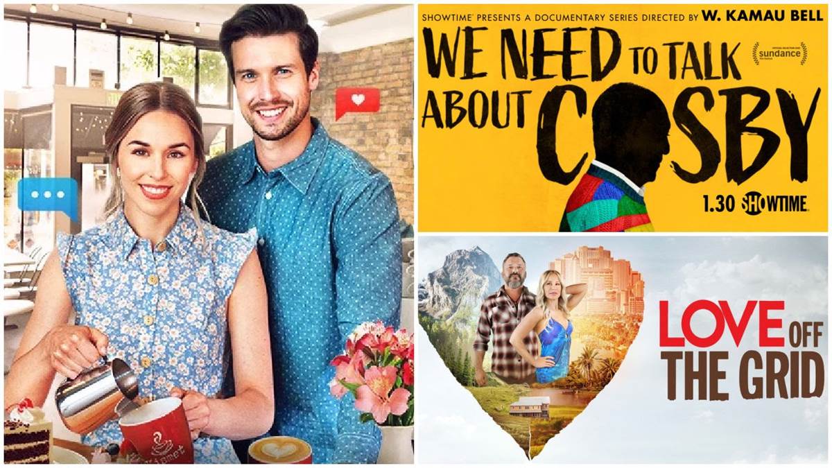 Love & Where to Find It (UP TV), We Need to Talk About Cosby (Showtime), Love Off the Grid (discovery+)