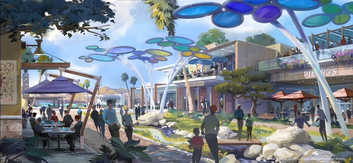 Cotino town center rendering