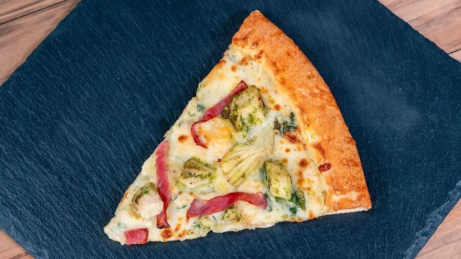 SpaceDip Pizza Slice from Alien Pizza Planet