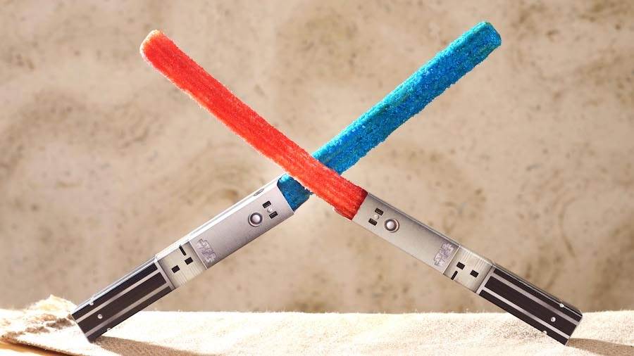 Lightsaber Churros from Churro Carts