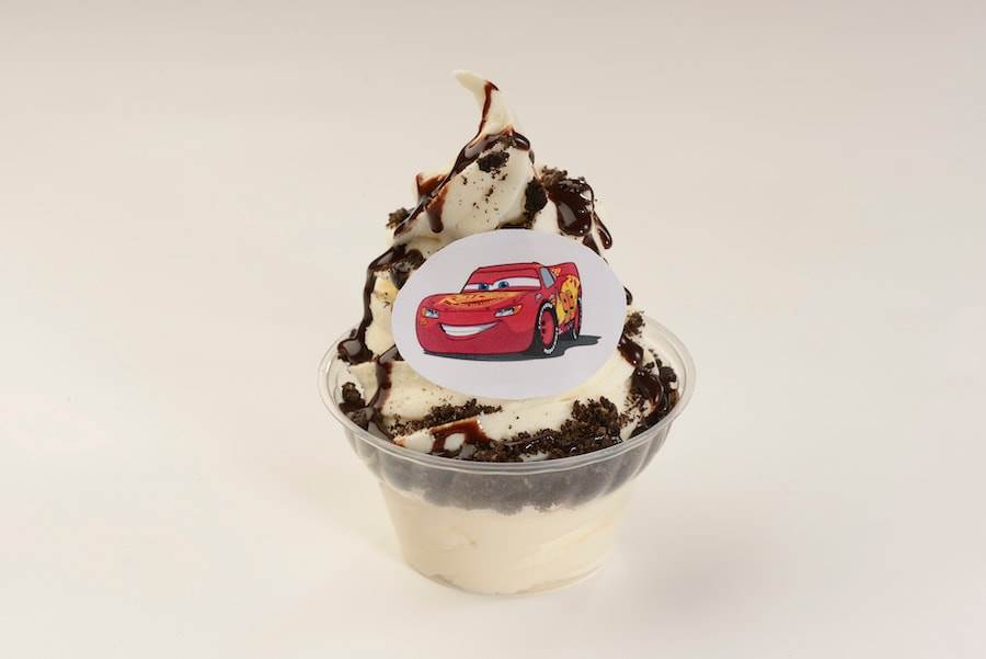 Lighting McQueen Gravel Road Sundae