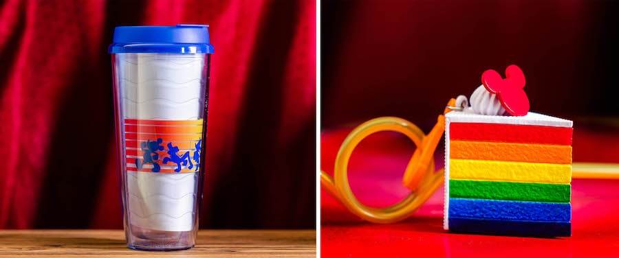 Pride Parade Castle Tumble and Scented Pride Cake Straw Clip and