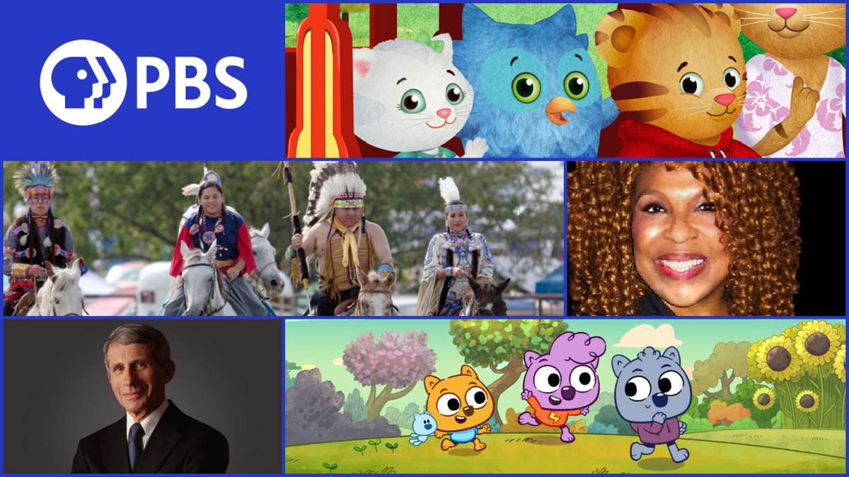 (PBS/Fred Rogers Productions/WGBH Educational Foundation/Providence Pictures/Roberta Flack/Anthony Fauci)