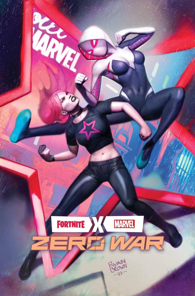 FORTNITE X MARVEL: ZERO WAR #5 Variant Cover by RYAN BROWN