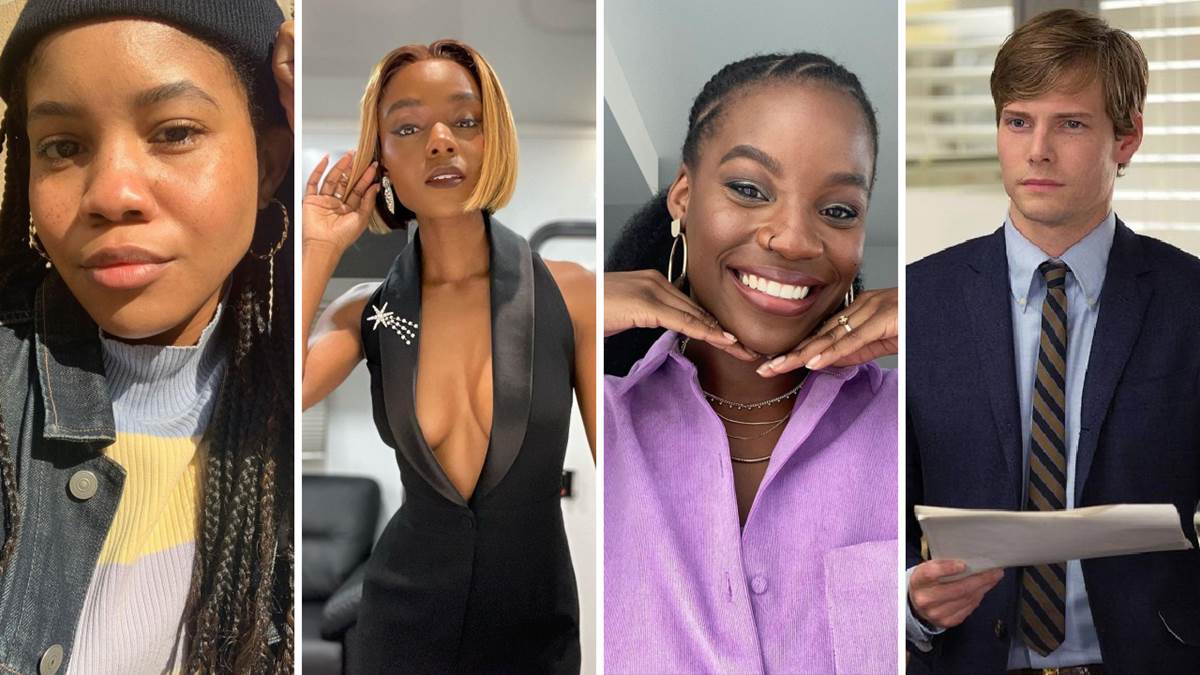 Left to Right: Sinclair Daniel, Ashleigh Murray, Brittany Adebumola and Hunter Parrish