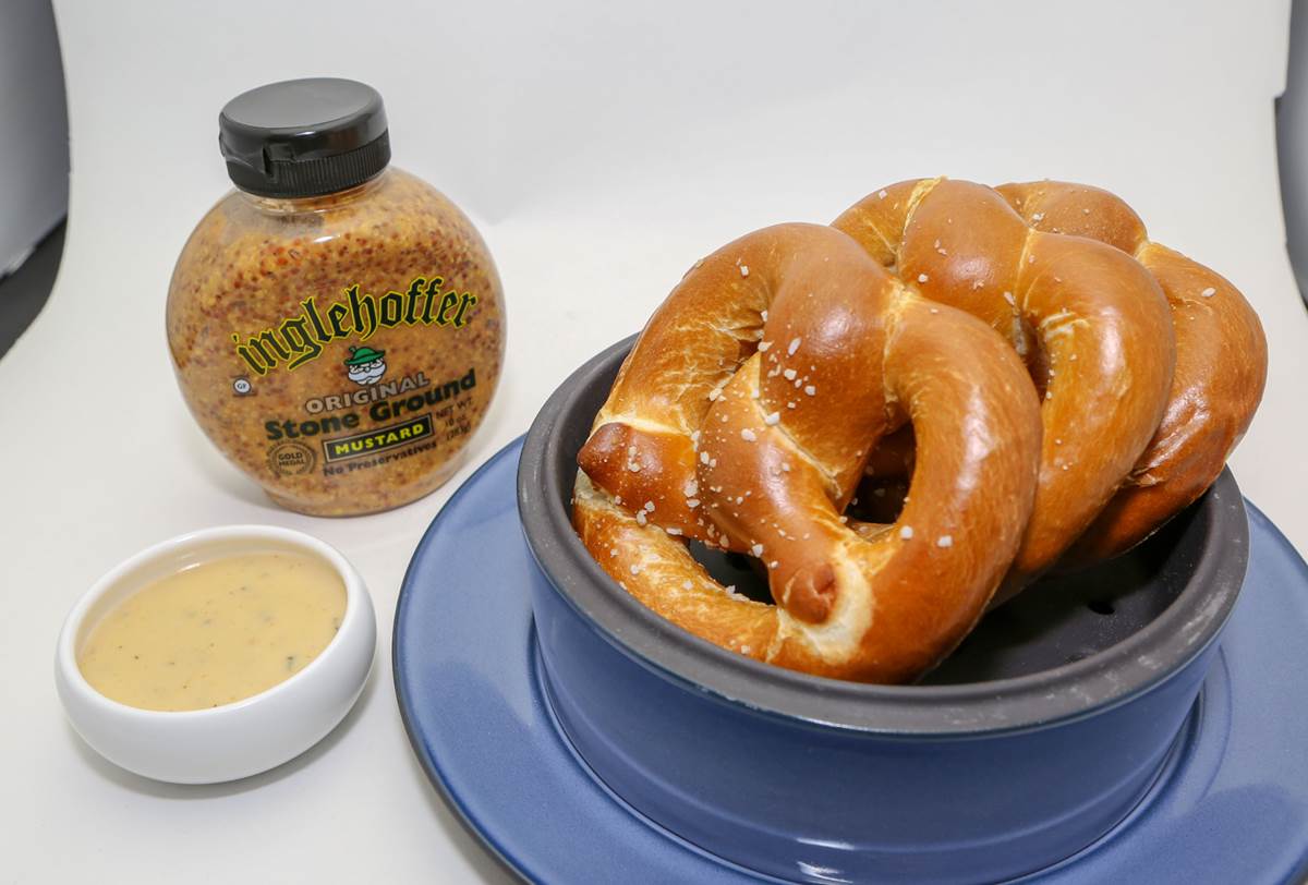 Bavarian Style Warm Pretzel