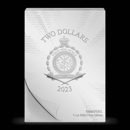 Public Seal of Niue Coat of Arms $2 2023 Obverse - New Zealand Mint