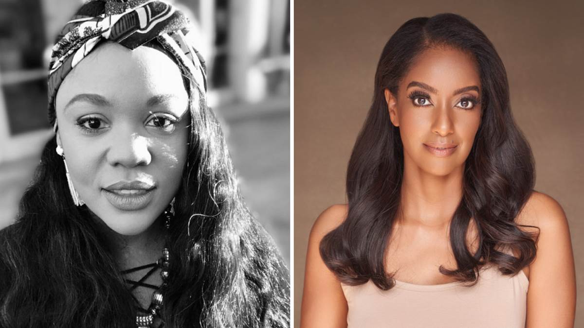 L-R: Chantelle Wells, Azie Tesfai