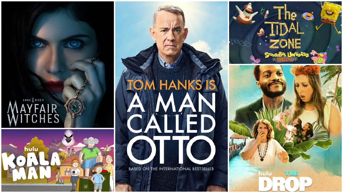 Mayfair Witches (AMC), A Man Called Otto (Sony), The Tidal Zone (Nickelodeon), The Drop (Hulu), Koala Man (Hulu)