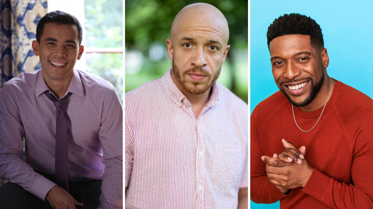 L-R: Conrad Ricamora, KeiLyn Durrel Jones, Jocko Sims