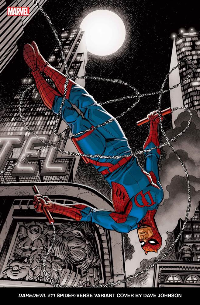 DAREDEVIL #11 Spider-Verse Variant Cover by Dave Johnson