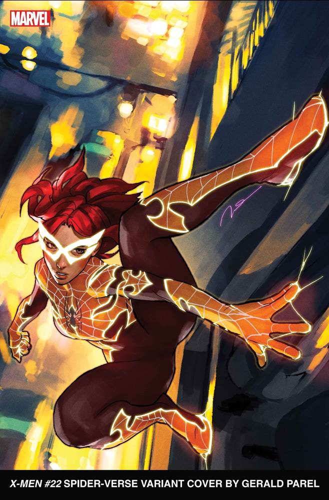 X-MEN #22 Spider-Verse Variant Cover by Gerald Parel