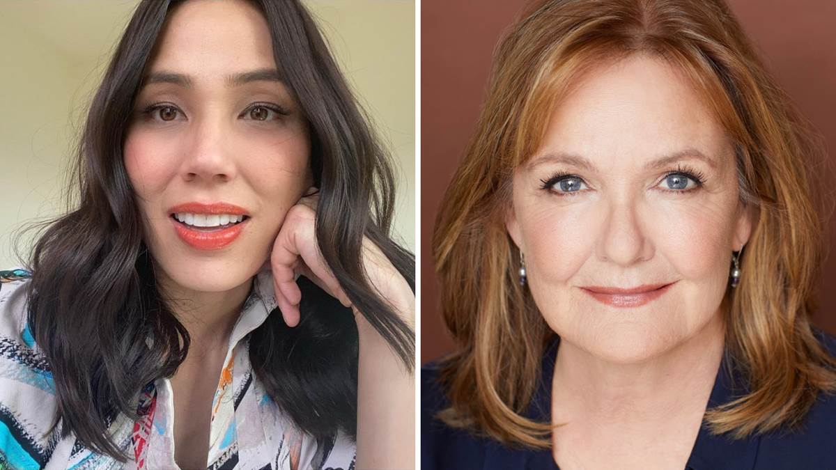 L-R: Michaela Conlin, Nancy Lenehan