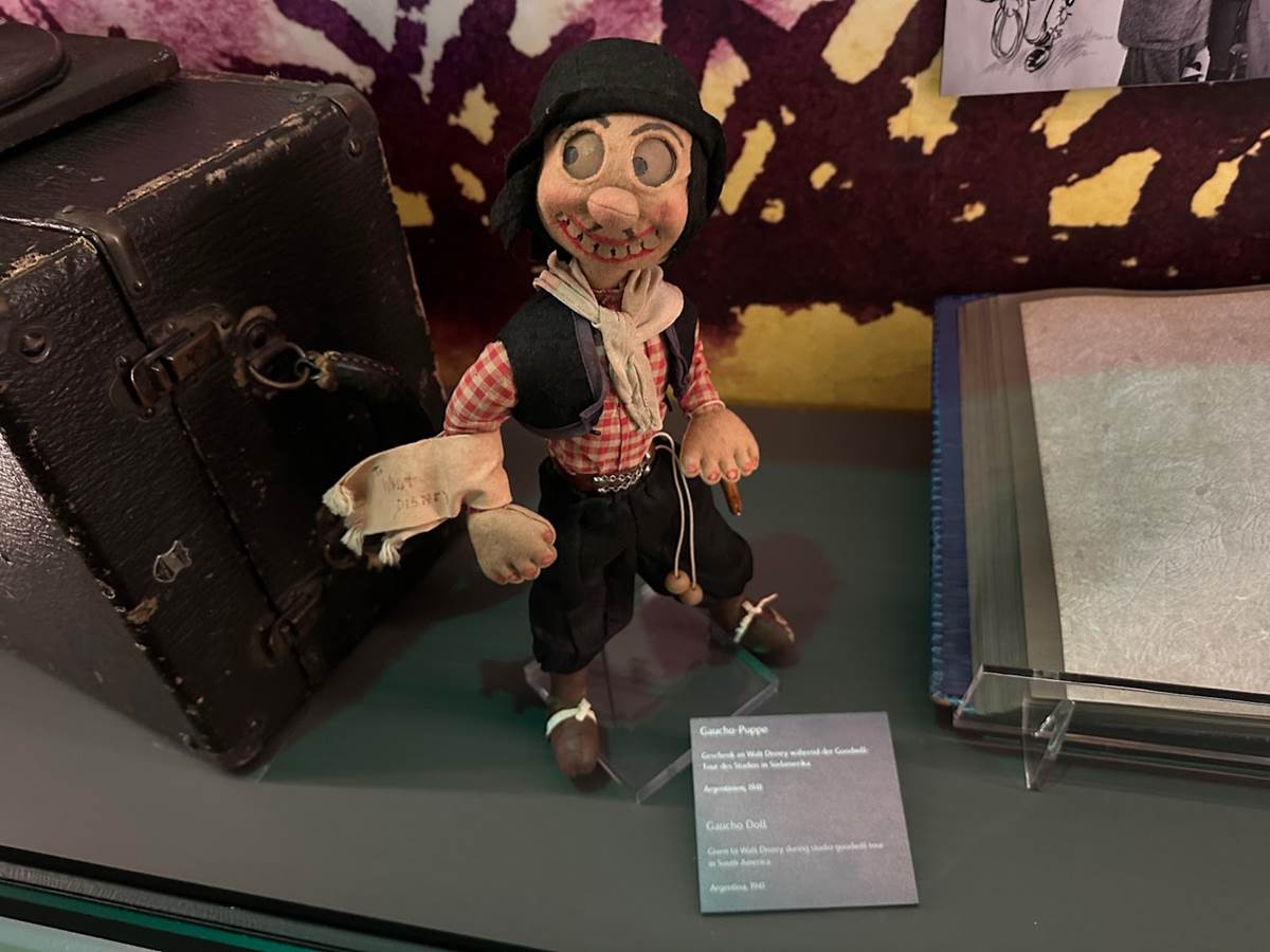 Gaucho doll given to Walt Disney during the goodwill tour to South America in 1941.