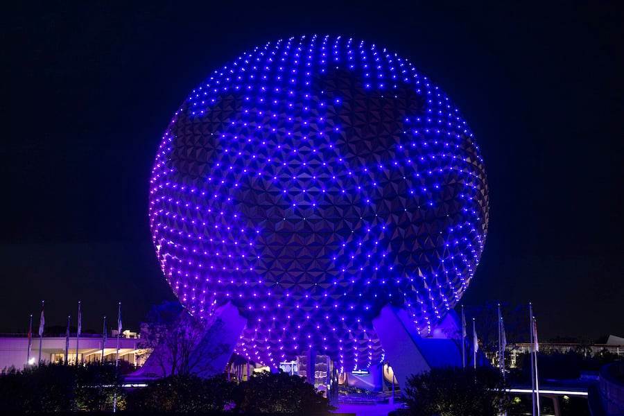 EPCOT Spaceship Earth honors Disney100
