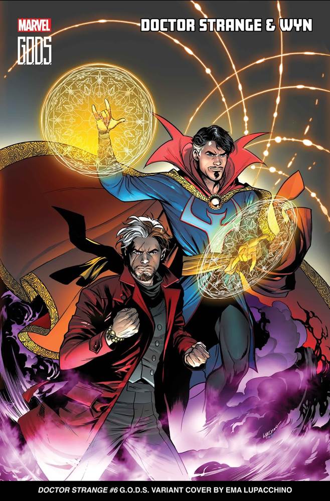 DOCTOR STRANGE #6 G.O.D.S. VARIANT COVER BY EMA LUPACCHINO